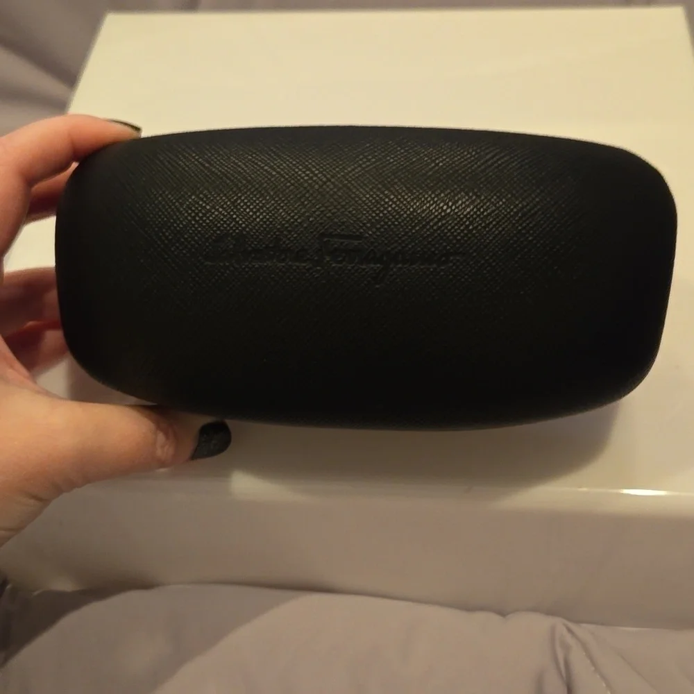Ferragamo Oversized Gray Gradient Sunglasses brand new in box